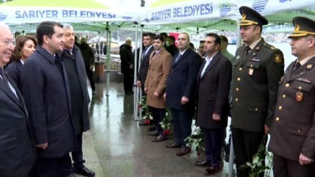 Haydar Aliyev Sarıyer'de anıldı