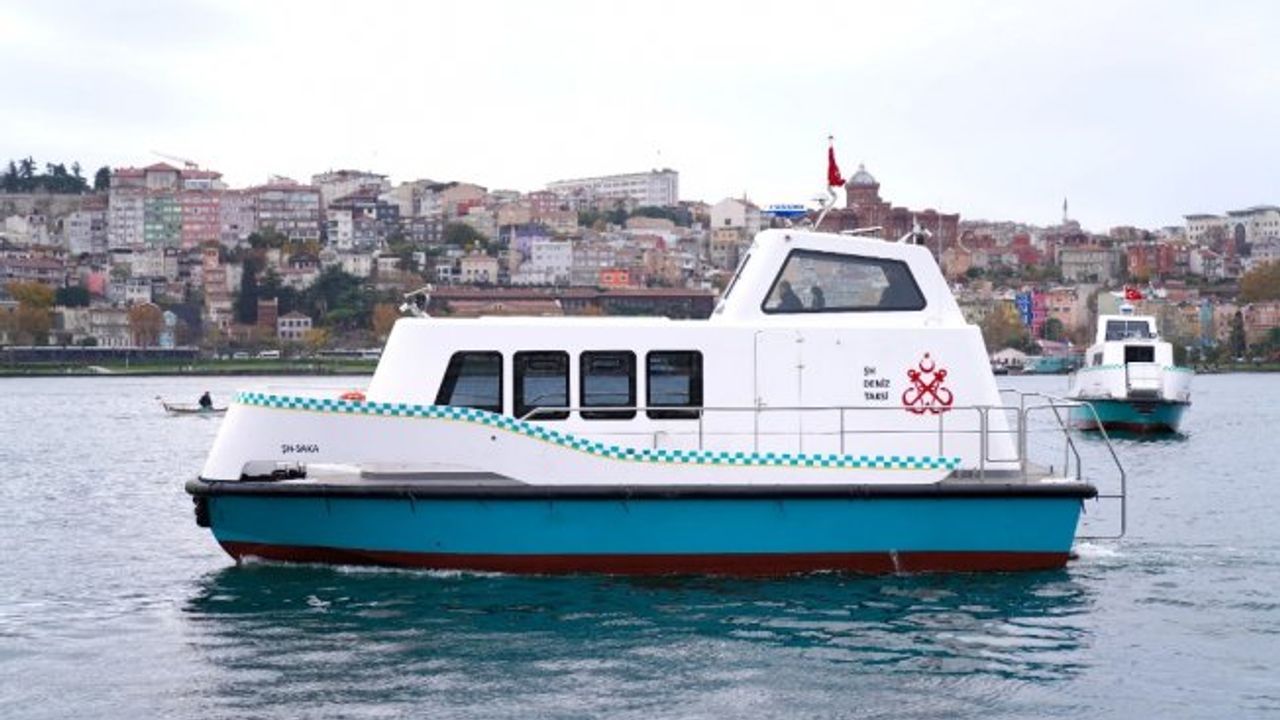 İBB deniz taksileri siftah yapıyor