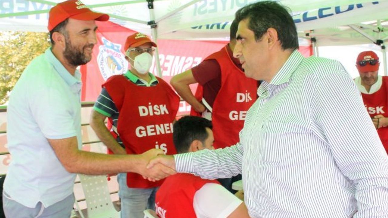 Erhan Vergili’den grevdeki işçilere destek