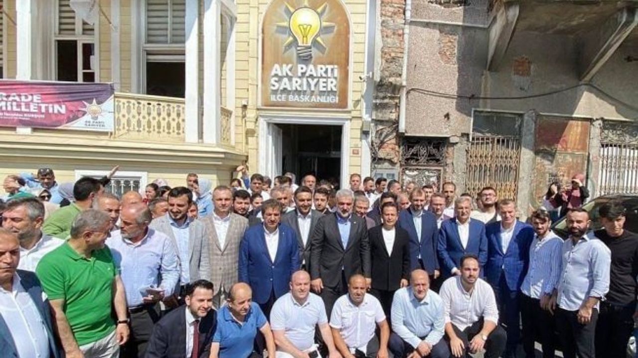 AK Parti "Yüz Yüze 100 Gün" programı ile Sarıyer’de sahaya indi