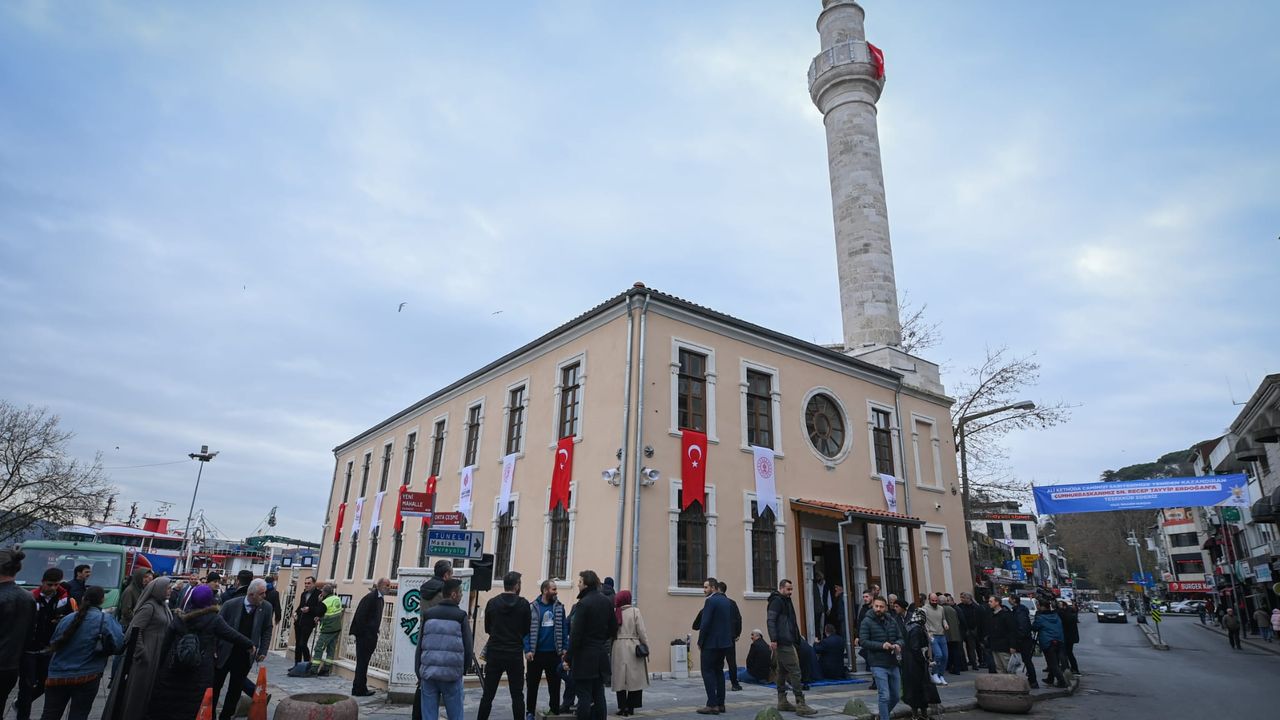 Ali Kethüda Camii ibadete açıldı