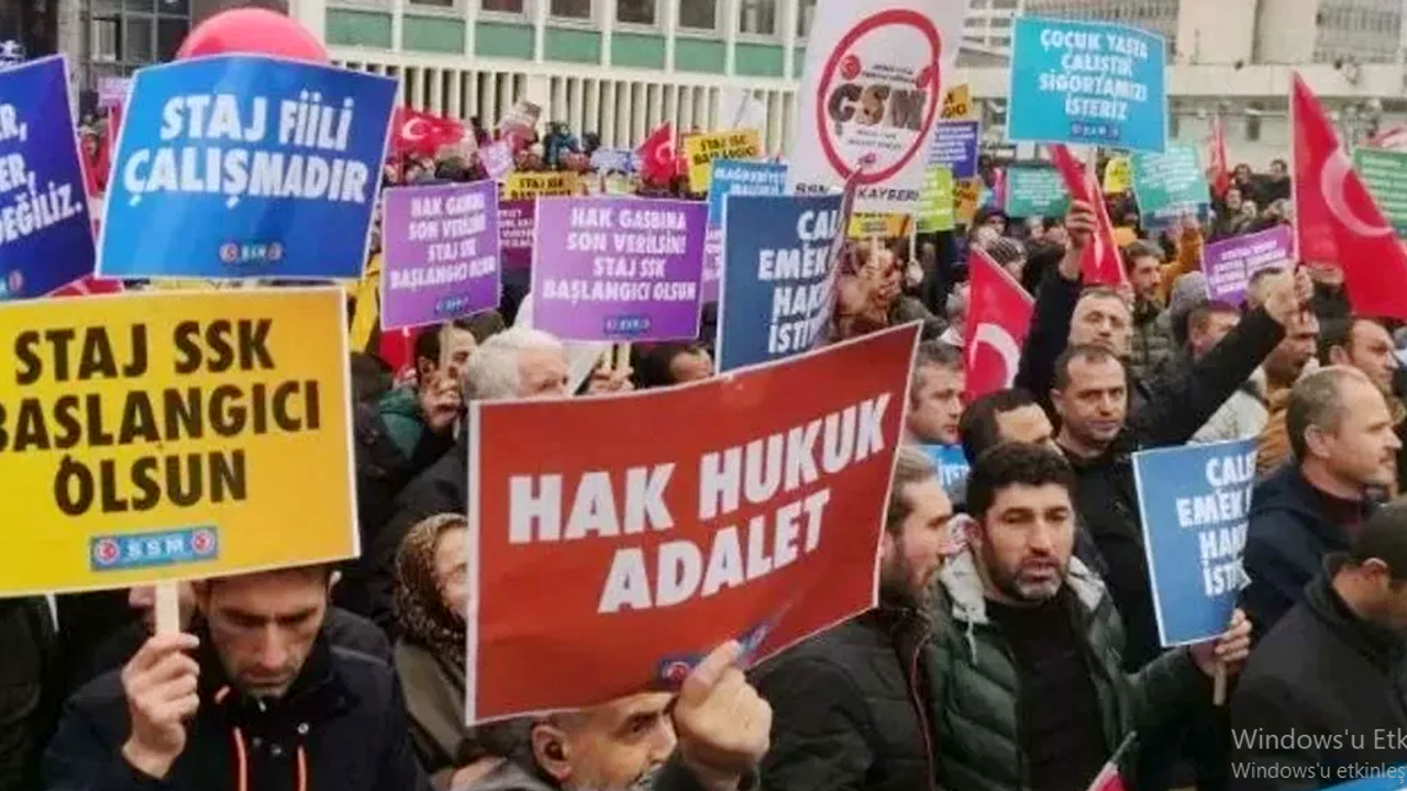 Staj ve çırak mağdurları Bursa’da basın açıklaması yapacak