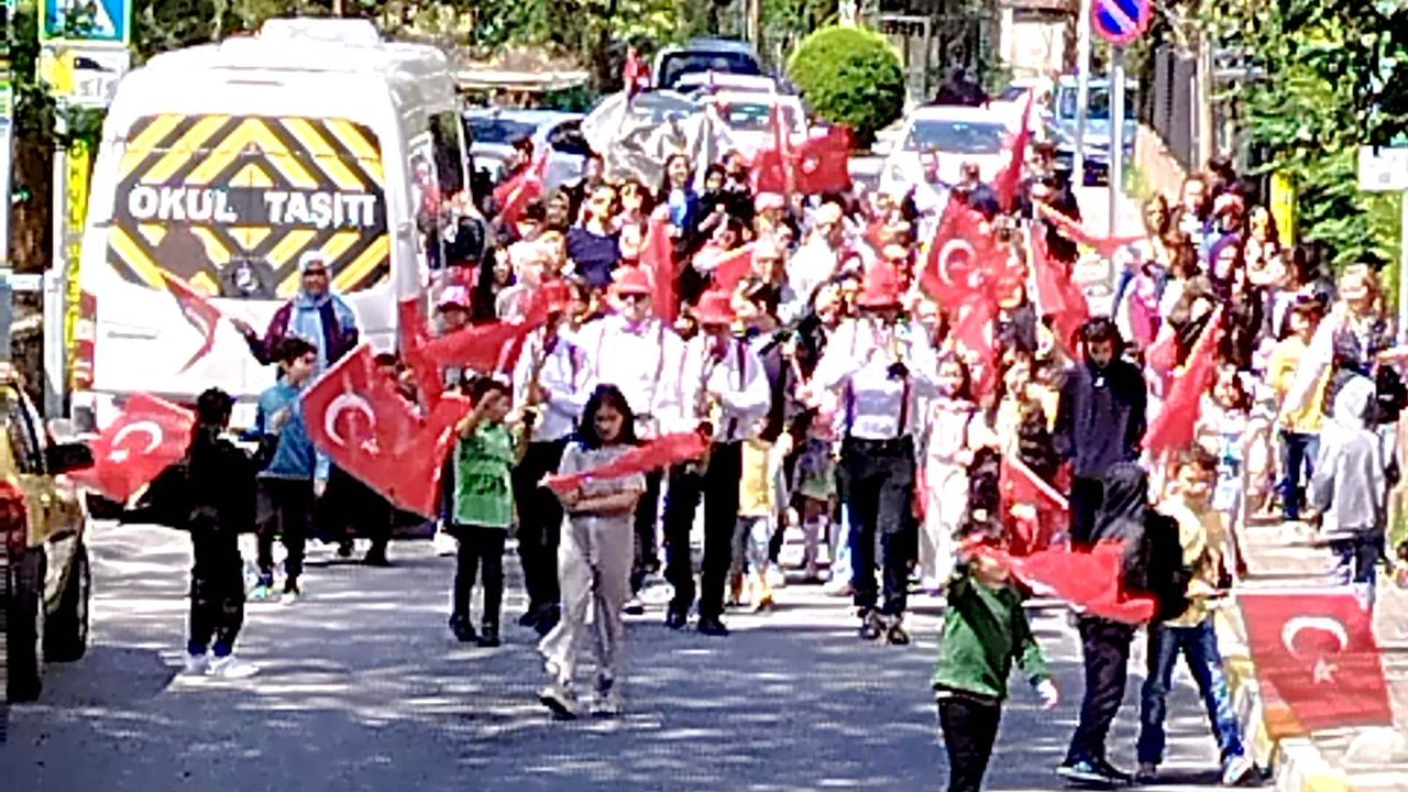 Bahçeköy’deki 23 Nisan kutlamaları görülmeye değerdi