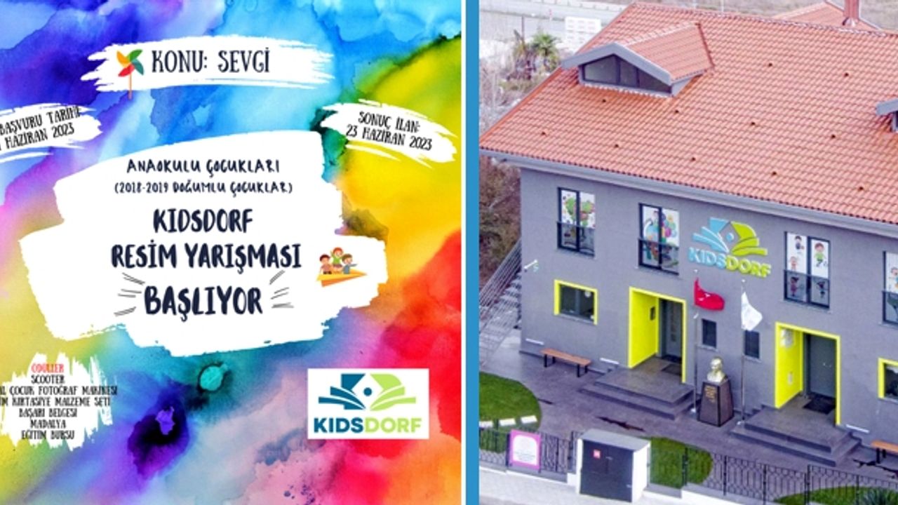 Zekeriyaköy Kidsdorf’tan 'sevgi' temalı resim yarışması