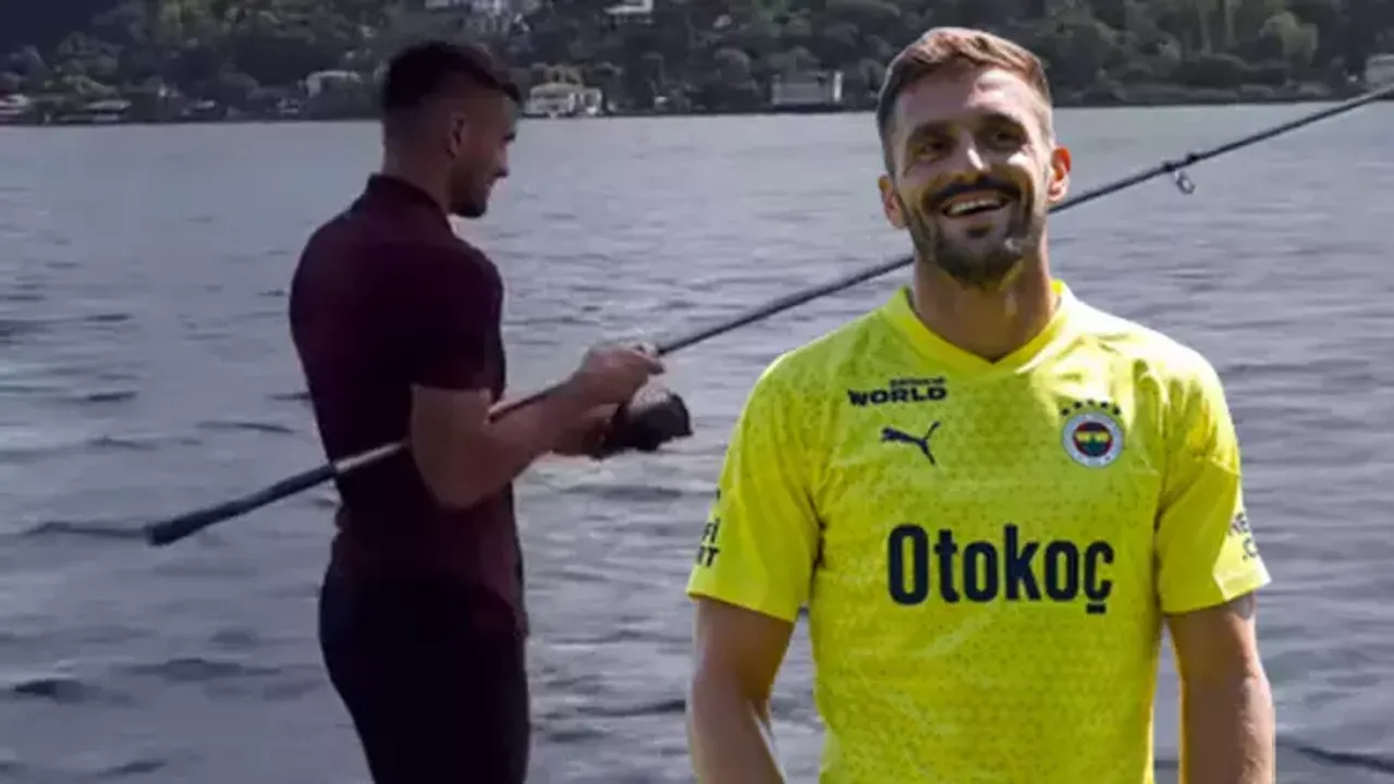 Fenerbahçeli Dusan Tadic’in Sarıyer’de balık tuttu