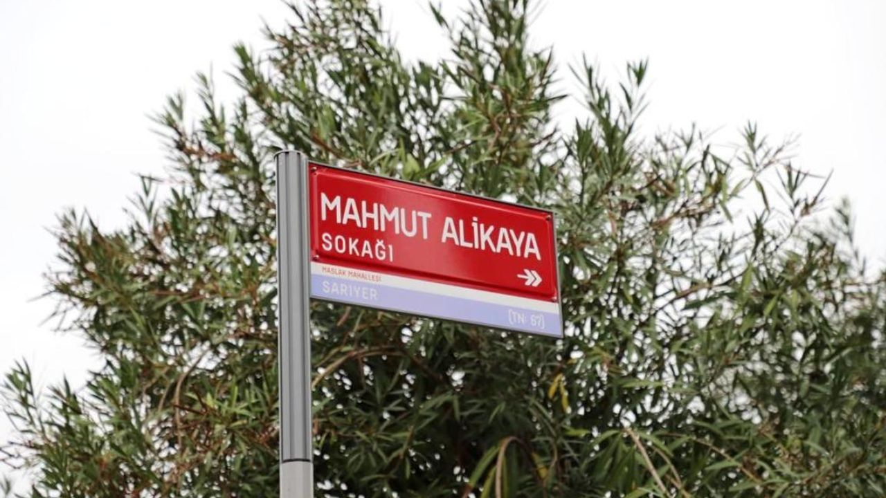 Mahmut Alikaya'nın adı Sarıyer'de yaşayacak