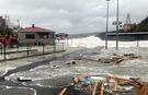 Sarıyer'de fırtına sonrası dehşete düşüren manzaralar