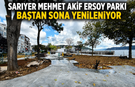 Sarıyer Mehmet Akif Ersoy Parkı baştan sona yenileniyor
