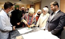 Emine Erdoğan atıklardan üretilen Sanat Sergisi açıldı