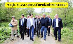 İBB Başkanı İmamoğlu, Büyükdere Fidanlığı’da incelemelerde bulundu