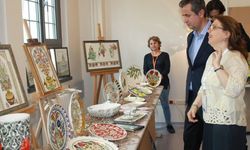 Sarıyerli kursiyerlerin el emekleri büyük beğeni topladı