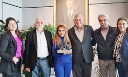 Elnare Abdullayeva’dan Başkan Şükrü Genç’e ziyaret