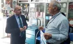 Yeşilay Sarıyer’den esnafa ziyaret