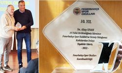 Fenerbahçe'den Altay Unan’a anlamlı ödül