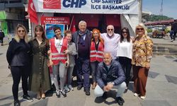 Şükrü Genç’ten CHP seçim çadırına ziyaret