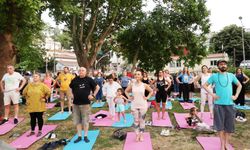 Uluslararası Yoga Günü Sarıyer’de kutlandı