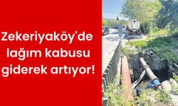 Zekeriyaköy'de lağım kabusu, çevre sağlığını tehdit ediyor!
