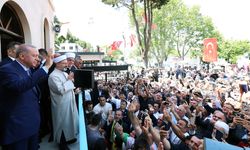 Tarihi Gümrükçü İshak Ağa Camii dualarla yeniden açıldı