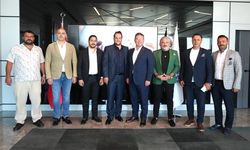 Sarıyer Spor Kulübü'nden Başkan Aksu'ya ziyaret
