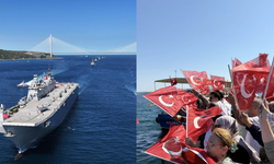 Milli gurur, Boğaz'da coşkuyla karşılandı