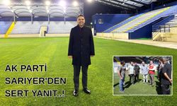 AK Parti Sarıyer’den belediyeye, "Algı Operasyonu" suçlaması!
