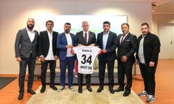 Kozdere Spor Kulübü’nde Vali Davut Gül’e ziyaret