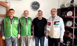 İHH Sarıyer'den Gazze İçin Sarıyer Posta'ya anlamlı ziyaret