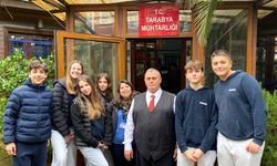 Muhtar Reisoğlu’na öğrencilerden anlamlı ziyaret