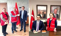 Kaymakam Maytalman ve Başkan Kurşun’dan Kızılay’a Kurban vekâleti desteği