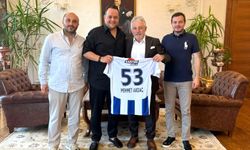 Başkan Emre Yaldız’dan mehmet akdağ’a anlamlı ziyaret