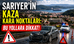 Sarıyer’in kaza kara noktaları: Bu yollara dikkat!