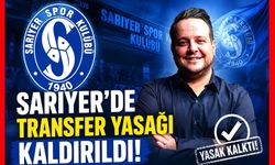 Sarıyer'de transfer yasağı kaldırıldı!