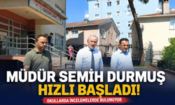 Müdür Semih Durmuş hızlı başladı