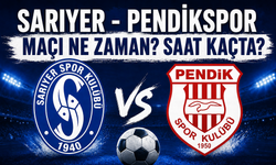Sarıyer-Pendikspor maçı ne zaman? İşte detaylar...