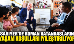 Sarıyer’de Roman vatandaşların yaşam koşulları iyileştiriliyor