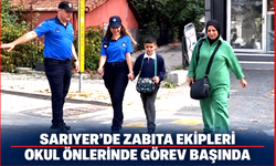 Sarıyer’de zabıta ekiplerinden anlamlı görev