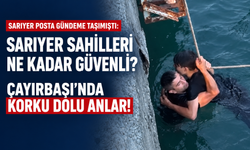 Çayırbaşı sahilinde korku dolu anlar!