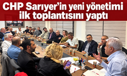 CHP Sarıyer’in yeni yönetimi ilk toplantısını yaptı