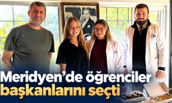 Meridyen’de öğrenciler başkanlarını seçti