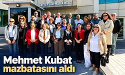 Mehmet Kubat mazbatasını aldı