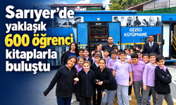 Sarıyer’de yaklaşık 600 öğrenci kitaplarla buluştu