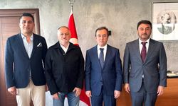 MAİD ve TİBİAD’dan Kaymakam Metin Maytalman’a ziyaret