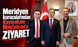 Meridyen kurucularından Kaymakam Maytalman’a ziyaret