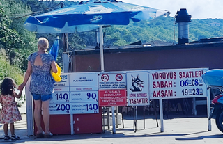 Kilyos sahilinde yürümek bile yasak!