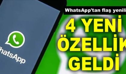 WhatsApp, 4 yeni özellik. İşte ayrıntılar
