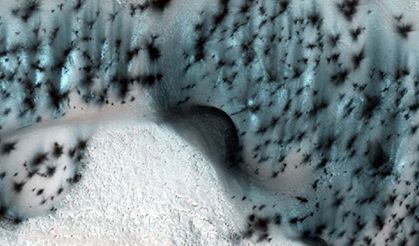 NASA, MARS'IN KIŞ FOTOĞRAFLARINI PAYLAŞTI