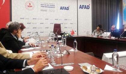 SÜRKAD, Türkiye ve AFAD buluşma toplantısına katıldı