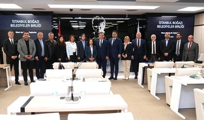 İstanbul Boğazı Belediyeler Birliği Sarıyer’de toplandı