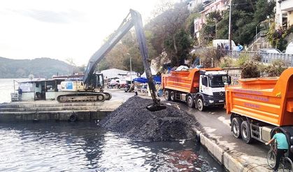 Sarıyer’de deniz dip temizliğiyle limanlar nefes aldı