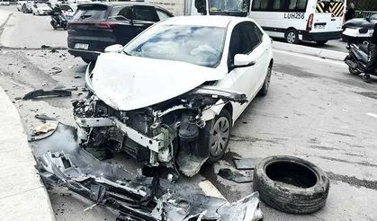 Sarıyer Ayazağa’da zincirleme kaza: 4 yaralandı